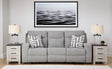 Nashville Furniture Outlets - Ashley Furniture - Biscoe Living Room - PWR REC Sofa with ADJ Headrest / Pewter - 9050315