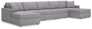 Nashville Furniture Outlets - Ashley Furniture - Modmax 5-Piece Double Chaise Sectional - 5-Piece Double Chaise Sectional - 92104S125
