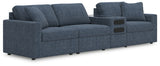 Nashville Furniture Outlets - Ashley Furniture - Modmax Sectional - RAF 4-Piece Sectional / Ink - 92121S28