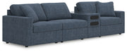 Nashville Furniture Outlets - Ashley Furniture - Modmax Sectional - RAF 4-Piece Sectional / Ink - 92121S28
