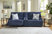 Nashville Furniture Outlets - Ashley Furniture - Acklen Place Sectional - 3-Piece Sectional / Navy - 93607S10