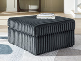 Nashville Furniture Outlets - Ashley Furniture - Midnight-Madness Living Room - Oversized Accent Ottoman / Gunmetal - 9810508