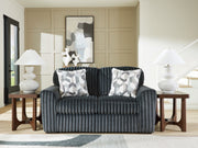 Nashville Furniture Outlets - Ashley Furniture - Midnight-Madness Living Room - Loveseat / Gunmetal - 9810535