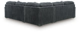 Nashville Furniture Outlets - Ashley Furniture - Midnight-Madness Sectional - LAF 3-Piece Sectional / Gunmetal - 98105S5