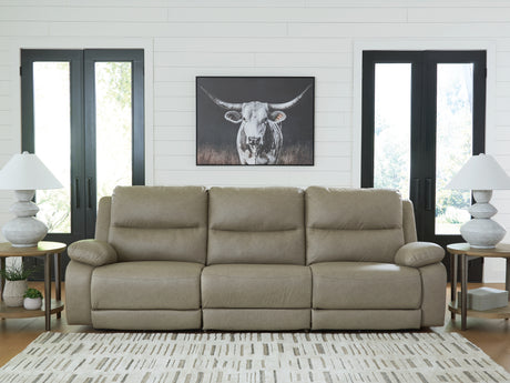 Nashville Furniture Outlets - Ashley Furniture - Narwhal Place Sectional - 3-Piece Power Reclining Sectional / Pebble - PC99201S1