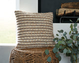 Nashville Furniture Outlets - Ashley Furniture - Nealington Pillows - Pillow / Brown/Black/White - A1000929P