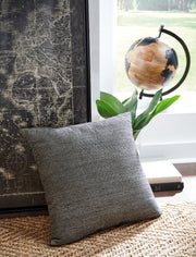 Nashville Furniture Outlets - Ashley Furniture - Edelmont Pillows - Pillow (4/CS) / Black/Linen - A1000962