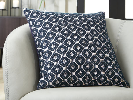Nashville Furniture Outlets - Ashley Furniture - Abra Pillows - Pillow (4/CS) / Black/Ivory - A1001109
