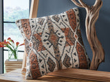 Nashville Furniture Outlets - Ashley Furniture - Kierenworth Pillows - Pillow (4/CS) / Sienna/Ivory/Black - A1001110