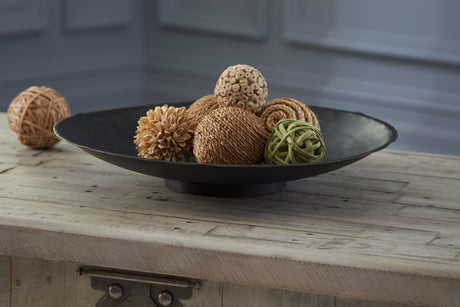 Nashville Furniture Outlets - Ashley Furniture - Moises Bowl - Bowl / Antique Brown - A2000518