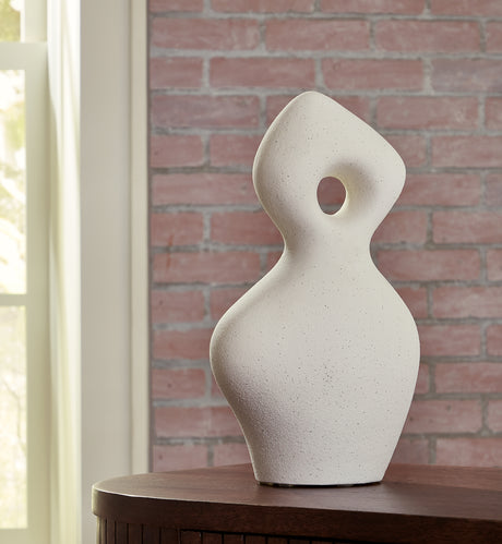 Nashville Furniture Outlets - Ashley Furniture - Arthrow Sculpture - Sculpture / Off White - A2000650