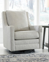Nashville Furniture Outlets - Ashley Furniture - Kambria Swivel Glider Accent Chair - Swivel Glider Accent Chair / Frost - A3000206