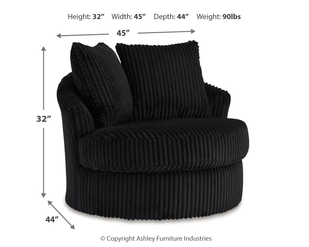 Gramwell Swivel Accent Chair