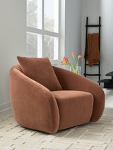 Nashville Furniture Outlets - Ashley Furniture - Yahya Swivel Accent Chair - Swivel Accent Chair / Sienna - A3000780