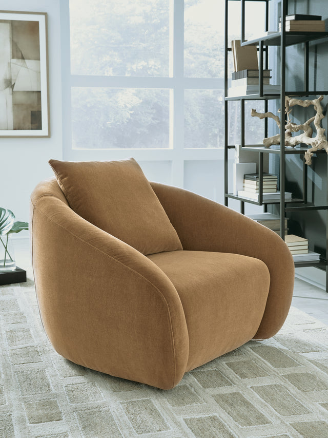 Nashville Furniture Outlets - Ashley Furniture - Yahya Swivel Accent Chair - Swivel Accent Chair - A3000781