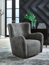 Rowenburg Swivel Glider Accent Chair