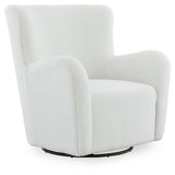 Rowenburg Swivel Glider Accent Chair