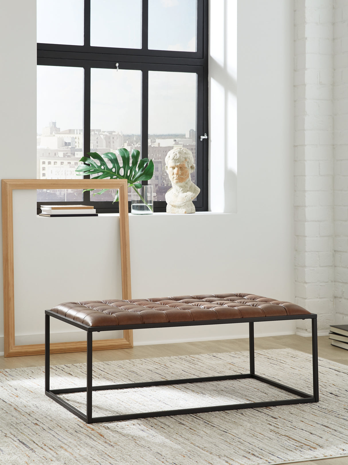 Nashville Furniture Outlets - Ashley Furniture - Junsor Living Room - Cocktail Ottoman - A3000826