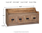 Garrettville Storage Bench