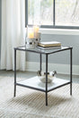 Nashville Furniture Outlets - Ashley Furniture - Ryandale Accent Table - Accent Table / Antique Brass Finish - A4000442