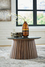 Nashville Furniture Outlets - Ashley Furniture - Ceilby Accent Coffee Table - Accent Cocktail Table / Black/Brown - A4000601