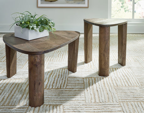 Nashville Furniture Outlets - Ashley Furniture - Reidport Accent Coffee Table (Set of 2) - Accent Cocktail TBL Set (Set of 2) / Grayish Brown - A4000604