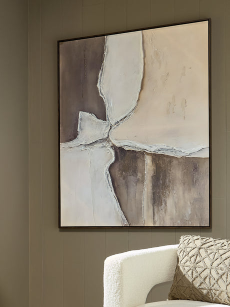 Nashville Furniture Outlets - Ashley Furniture - Junward Wall Decor - Wall Art / Brown/Tan/White - A8000461