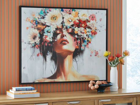 Nashville Furniture Outlets - Ashley Furniture - Shadwick Wall Decor - Wall Art / Multi - A8000472