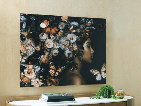 Nashville Furniture Outlets - Ashley Furniture - Valfer Wall Decor - Wall Art / Orange/Black/White - A8000481