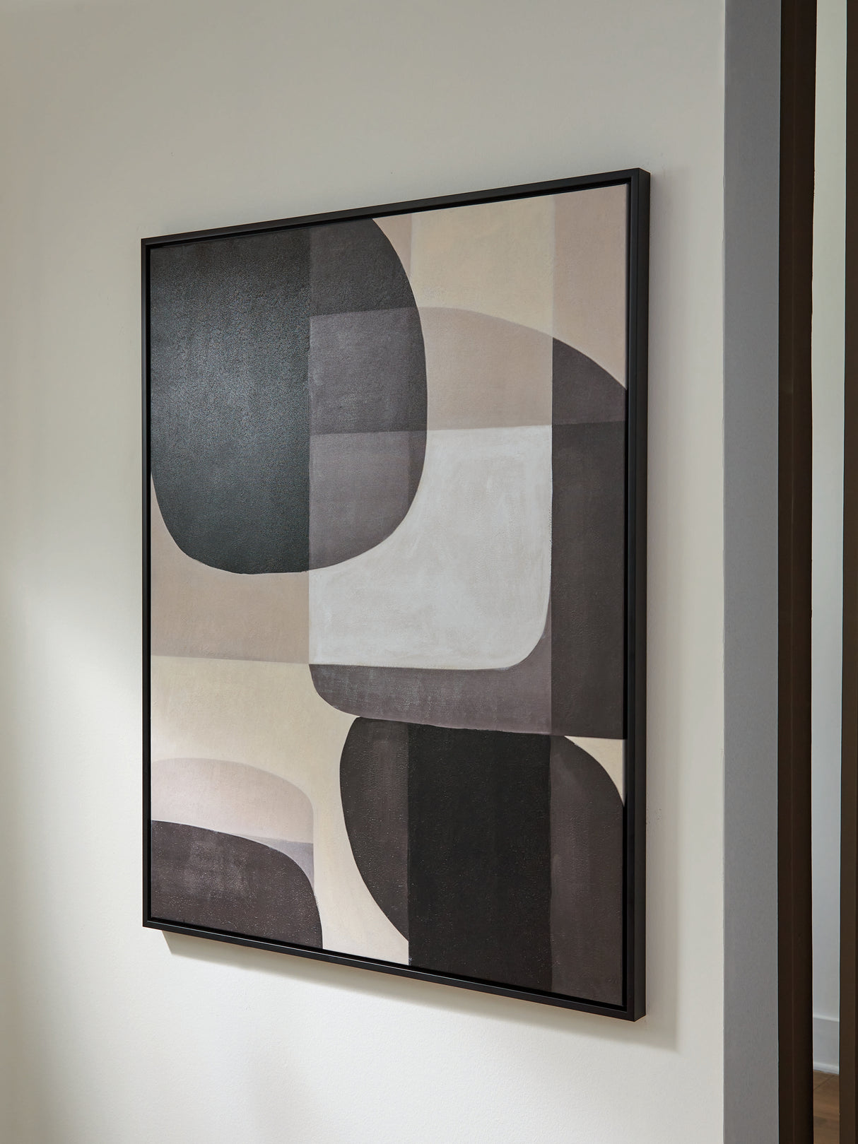 Nashville Furniture Outlets - Ashley Furniture - Kesleigh Wall Decor - Wall Art / Black/White - A8000495
