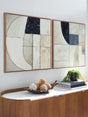 Nashville Furniture Outlets - Ashley Furniture - Bexlen Wall Decor - Wall Art Set (Set of 2) / Tan/Taupe/Black - A8000498