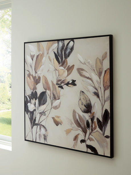 Nashville Furniture Outlets - Ashley Furniture - Trulow Wall Decor - Wall Art / Tan/Brown/Black - A8000504
