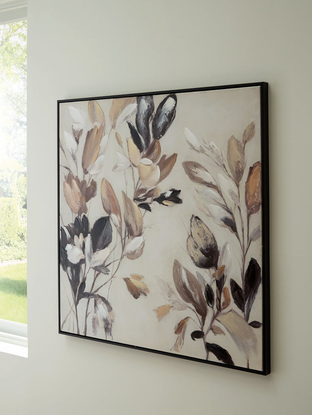 Nashville Furniture Outlets - Ashley Furniture - Trulow Wall Decor - Wall Art / Tan/Brown/Black - A8000504