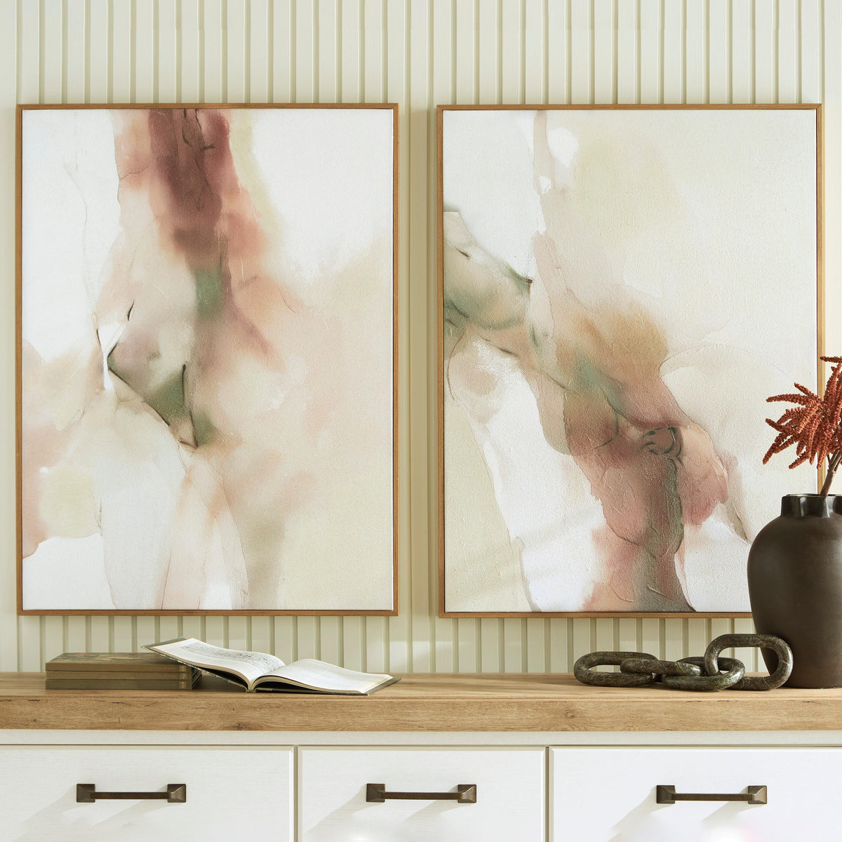 Nashville Furniture Outlets - Ashley Furniture - Brettwarth Wall Decor - Wall Art Set (Set of 2) - A8000555