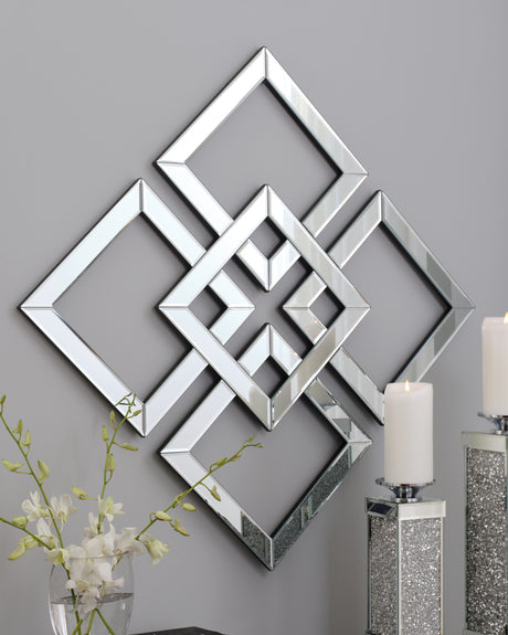 Nashville Furniture Outlets - Ashley Furniture - Quinnley Mirror - Accent Mirror / Mirror - A8010207