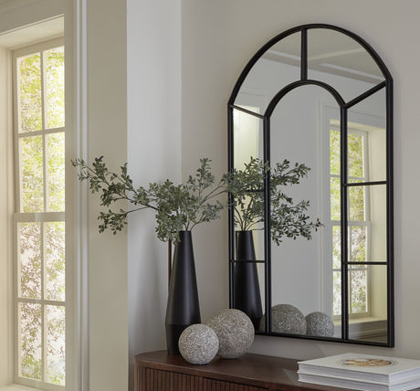 Nashville Furniture Outlets - Ashley Furniture - Evengton Mirror - Accent Mirror / Black - A8010319