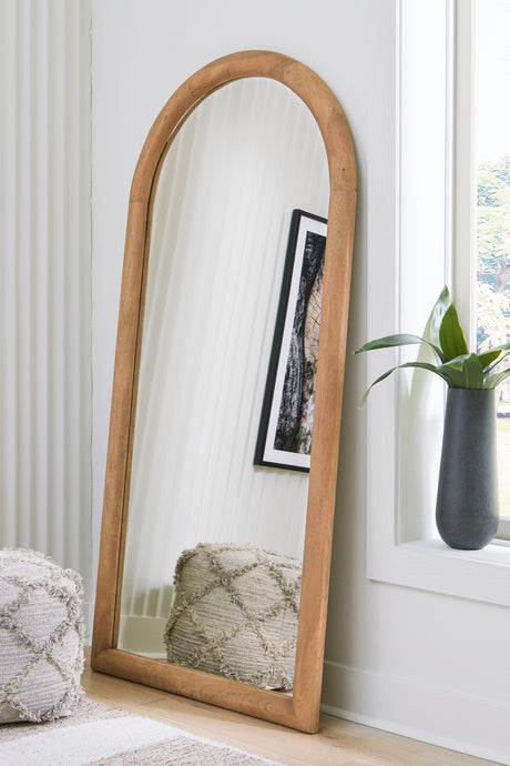 Nashville Furniture Outlets - Ashley Furniture - Dairville Mirror - Floor Mirror / Brown - A8010323