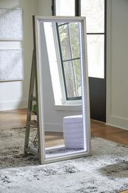 Nashville Furniture Outlets - Ashley Furniture - Evesen Mirror - Floor Standing Mirror/Storage - A8010380