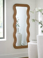 Nashville Furniture Outlets - Ashley Furniture - Ellisonville Mirror - Floor Mirror / Brown - A8010413