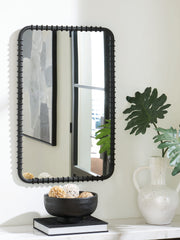 Nashville Furniture Outlets - Ashley Furniture - Judlow Mirror - Accent Mirror / Black - A8010419