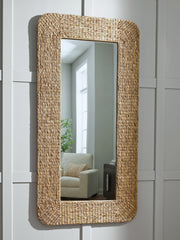 Nashville Furniture Outlets - Ashley Furniture - Norigan Mirror - Floor Mirror / Natural - A8010438