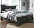 Nashville Furniture Outlets - Ashley Furniture - Brinxton Bedroom - Full Panel Bed / Charcoal - B249B5