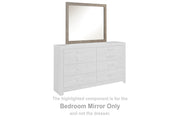 Nashville Furniture Outlets - Ashley Furniture - Culverbach Bedroom - Bedroom Mirror / Gray - B070-36