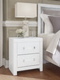 Nashville Furniture Outlets - Ashley Furniture - Maeling Bedroom - Two Drawer Night Stand - PCB1119-92