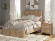 Nashville Furniture Outlets - Ashley Furniture - Gramburg Bedroom - Full Panel Bed / Warm Natural Brown - PCB1121B3