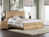 Nashville Furniture Outlets - Ashley Furniture - Makidern Bedroom - King Panel Bed / Tan - PCB1170B12