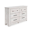 Nashville Furniture Outlets - Ashley Furniture - Makidern Bedroom - Six Drawer Dresser - PCB1171-31