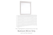 Nashville Furniture Outlets - Ashley Furniture - Anarasia Bedroom - Bedroom Mirror / White - B129-36