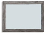 Nashville Furniture Outlets - Ashley Furniture - Bronyan Bedroom - Bedroom Mirror / Dark Gray - B1290-36