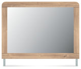 Nashville Furniture Outlets - Ashley Furniture - Kinlanni Bedroom - Bedroom Mirror / Tan - PCB1360-36